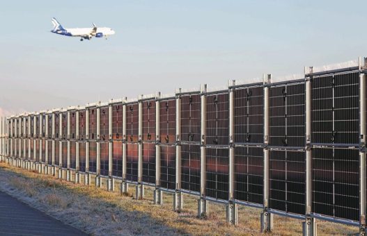 Next2Sun-Technologie liefert Solarstrom für den Flughafen Frankfurt