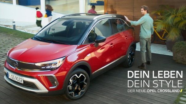 Opel Crossland ist der Star in neuer internationaler TV-Kampagne