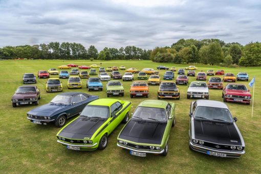 Wie vor 50 Jahren: Der Opel Manta feiert am Timmendorfer Strand