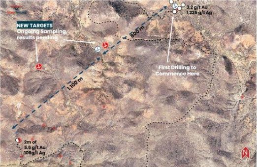 Tocvan meldet Entdeckung von zwei Zielgebieten mit historischen untertägigen Abbaustätten im North Block auf dem Gold-Silber-Projekt Gran Pilar