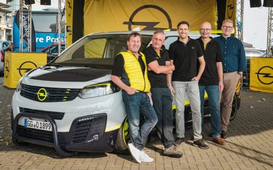 „O-Team Zafira Life“ begeistert von 50.000 Opel-Fans gefeiert