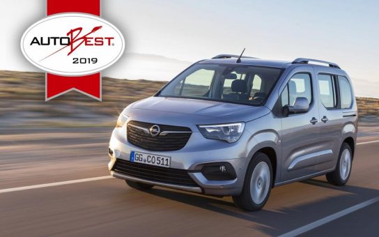 AUTOBEST-Gala: Opel Combo Life als „Best Buy Car of Europe 2019“ ausgezeichnet
