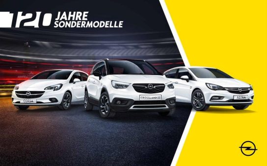 Angrillen bei Opel: Am 19. Januar mit den Sondermodellen „120 Jahre“