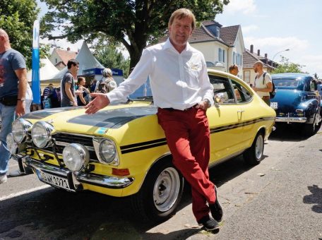 Opel-Klassiker bei der Rallye Hessen-Thüringen rund um Weimar