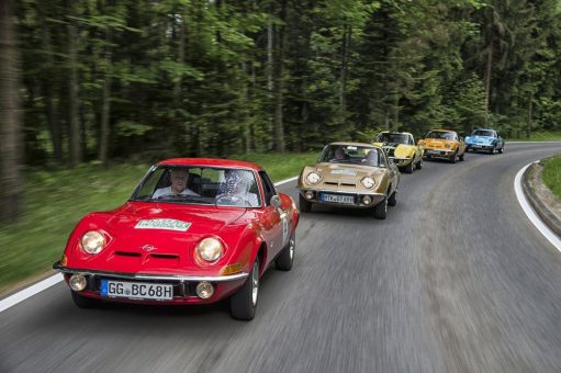 Legendärer Opel GT feiert 50. Geburtstag bei der Bodensee Klassik