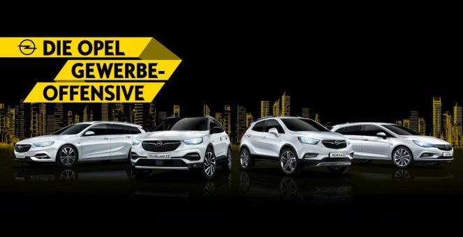 Die „Opel Gewerbe-Offensive“: Clever sparen und gleich durchstarten