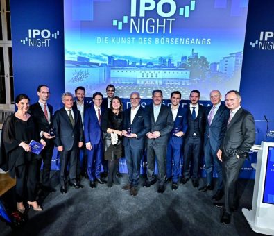 IPO Night 2025: Pfisterer, Vossloh und Isar Aerospace sind die Award-Gewinner