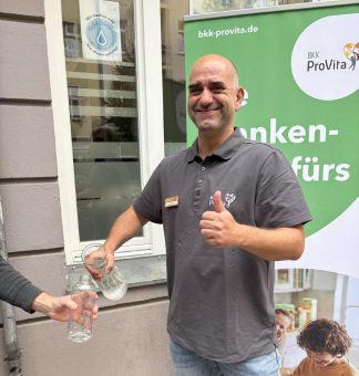 BKK ProVita in Berlin macht bei Refill mit