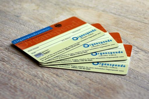 Engagement für Organspende