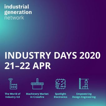 Digitales Event für die Industrie: „Industry Days“ am 21./22. April 2020