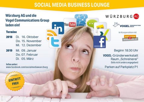 Die neunte Staffel startet am 16.10. – Aktuelle Termine der „Social Media Business Lounge“