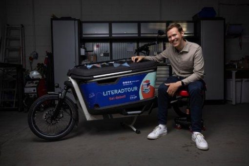 Literarischer Roadtrip – Lennart Schaefer cruist auf seiner LITERADTOUR 7 Monate mit einem Ca Go Bike quer durch Deutschland