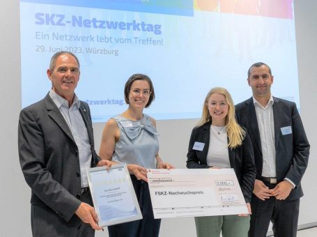 SKZ-Nachwuchspreis an Alina Heihoff für herausragende Masterarbeit verliehen