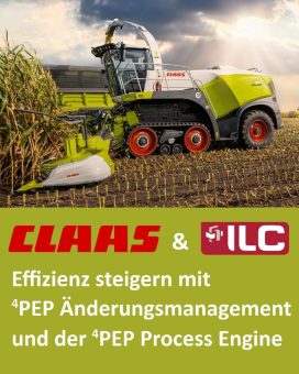 Case Study: CLAAS vertraut auf ⁴PEP von ILC