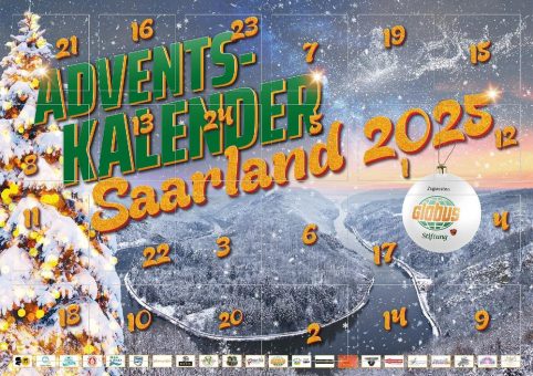 Der Saarland Adventskalender ist wieder da – Gutscheine im Wert von 400 Euro und Gutes tun!