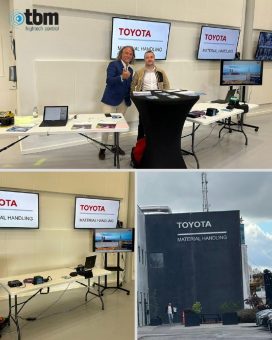 Erfolgreiche Präsentation innovativer Sicherheitslösungen bei der Hausmesse von Toyota Material Handling Danmark A/S