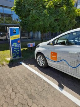 Energie SaarLorLux unterstützt cambio beim E-Laden am Haus der Zukunft