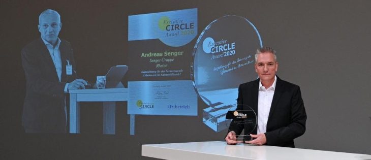 Andreas Senger erhält posthum „Executive Circle Award 2020“ für sein Lebenswerk