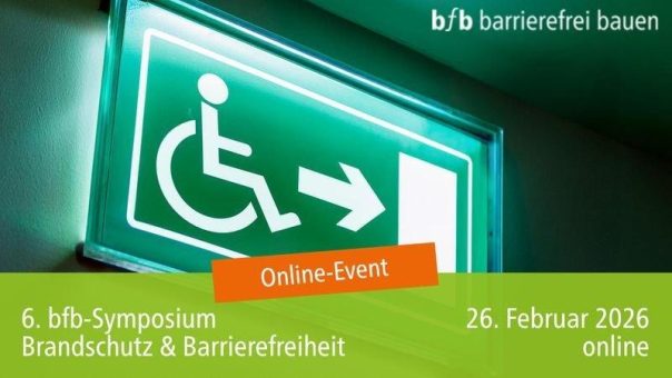 6. bfb-Symposium „Brandschutz & Barrierefreiheit“ online