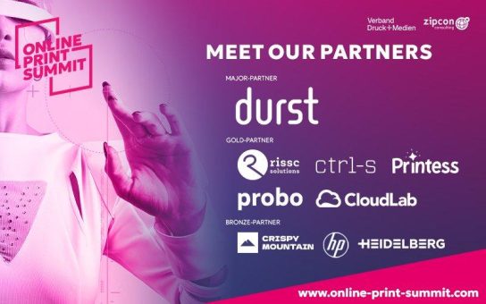 Online Print Summit 2026: Die ersten Partner sind an Bord