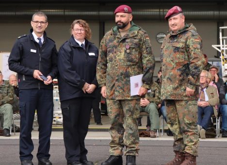 Doppelte Auszeichnung unterstreicht enge zivil-militärische Zusammenarbeit