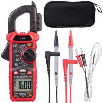 revolt Strommesszange AC & DC, Strom, Spannung bis 600 Volt, True RMS-4000