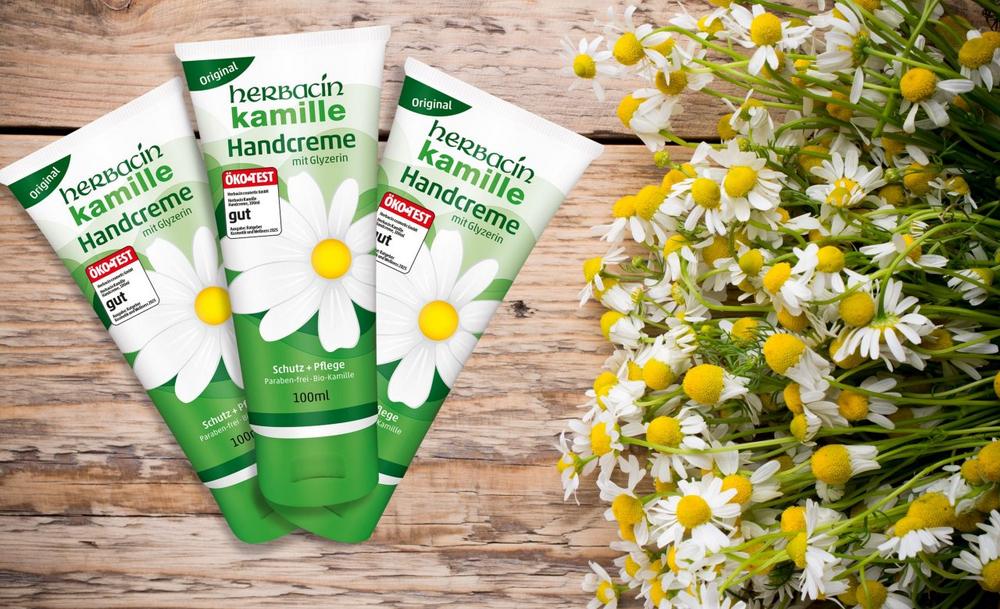 Herbamedicus HANDCREME Mit Kamille – 125 Ml Tube, Pflegt Raue Hände, Freiverkäuflich, Von Axisis GmbH