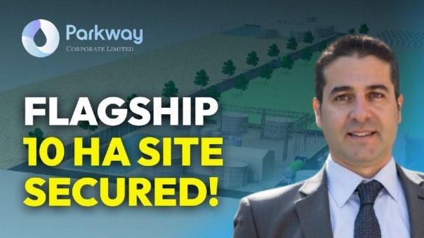 Parkway Corporate sichert sich 10 Hektar großes Grundstück für Flaggschiff-Komplex zur Salzlaugenbewirtschaftung