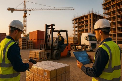 Intralogistik Plattform für die Baubranche
