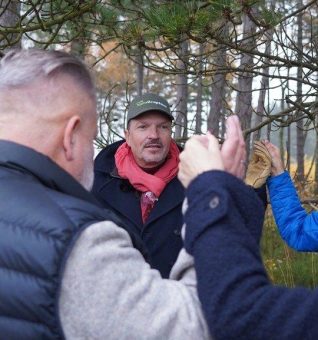 Ob Hardy Krüger jr. hier in Cuxhaven schon heimlich für den australischen Dschungel trainiert hat?