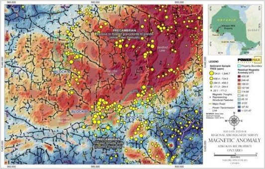 Powermax Minerals identifiziert im Projekt Atikokan im Nordwesten von Ontario hochprioritäre REE-Ziele