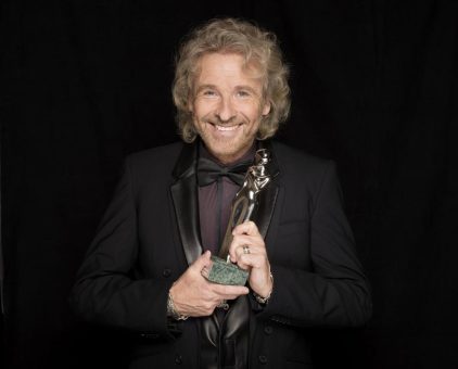 Thomas Gottschalk wird mit der ersten Swarovski© KristallROMY ausgezeichnet