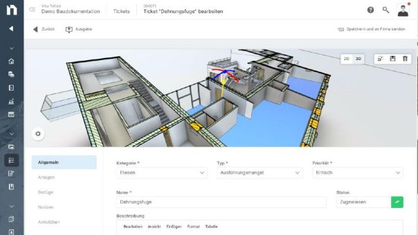 NOVA AVA jetzt mit Bauüberwachung