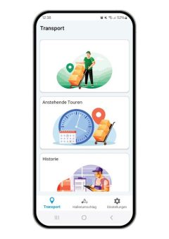 AppSped 2.0: Mobiles Transport-Management der LIS optimiert Abläufe für Fahrer und Disponenten