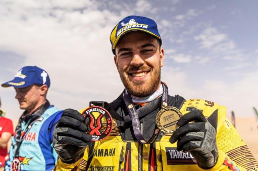 Yamaha Pilot Kevin Gallas gewinnt auf der Ténéré 700 die Addax Rally 2025