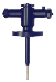 Hochtemperatur-Thermoelement mit Zusatzschutz aus Saphirglas