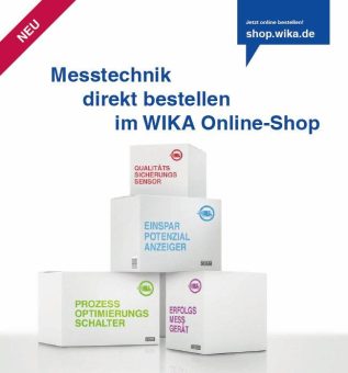 WIKA mit neuem Online-Shop