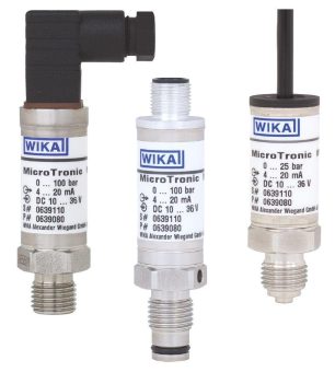Schlanker M-10-Drucksensor jetzt mit niedrigen Druckbereichen