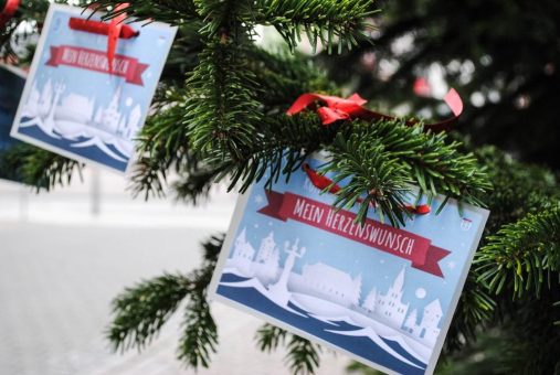 Konstanzer Wunschbaum – jetzt Weihnachtswünsche erfüllen