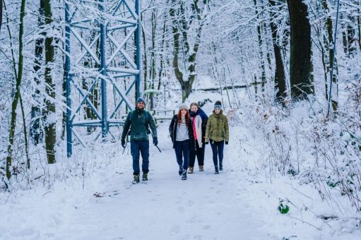 Winterwanderung zum Café Goldberg