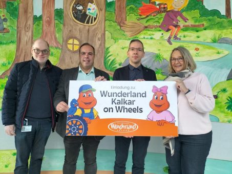 Die Elterninitiative Kinderkrebsklinik e.V. ist auch 2026 bei Wunderland On Wheels mit an Bord