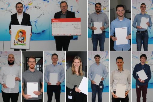 BE PART OF IT – Würth IT überreicht 12 Absolventen ihre Ausbildungszeugnisse