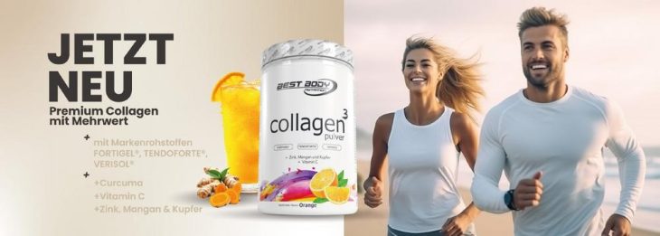 Best Body Nutrition launcht Collagen³ und erweitert das Sortiment um ein neues Premiumprodukt