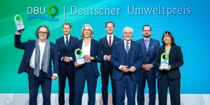 Deutscher Umweltpreis an ZINQ verliehen