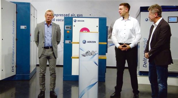 On the road to success with compressed air technologies. AERZEN is breaking new ground.