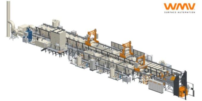 Neu bei WMV: Modultechnik für Galvanikanlagen