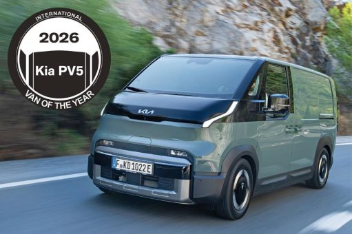 International Van of the Year 2026: Newcomer Kia gewinnt mit PV5