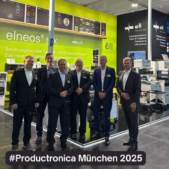 erfi auf der productronica 2025 – Innovation hautnah erleben