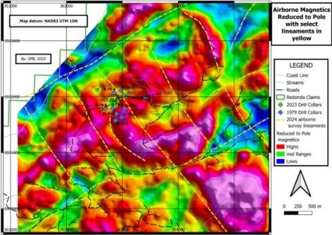 Vanguard Mining überschreitet die 500-Meter-Marke im laufenden Bohrprogramm auf dem Kupfer-Molybdän-Projekt Redonda in British Columbia