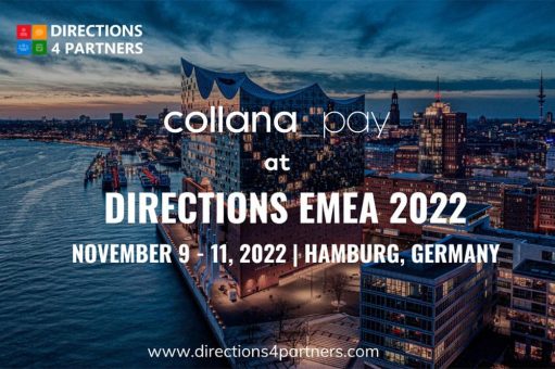 Vorstellung von collana pay auf der Directions EMEA in Hamburg